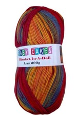 Woolcraft Baby Cakes Blanket In A Ball Wool Aran 300g Yarn - Crochet / Knitting