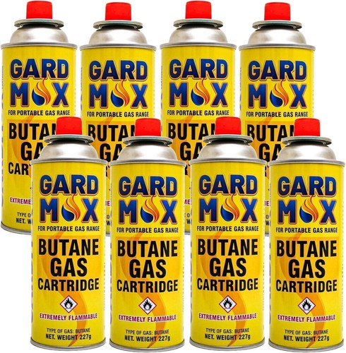 Butane gas bottles - 4x,