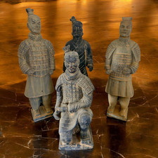 Terracotta Warriors - Replica Set of 4 Extra Large Figures - 50cm