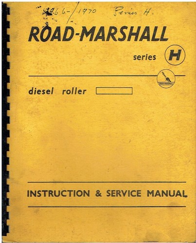 Road marshall series diesel - series,