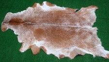 Luxury Goat hide Rug Hair on