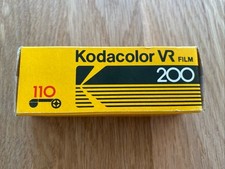 kodak VR film CL110-24 Film Sealed Expire 1989