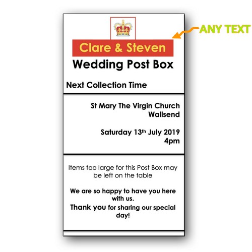 Personalised royal mail any - personalised,
