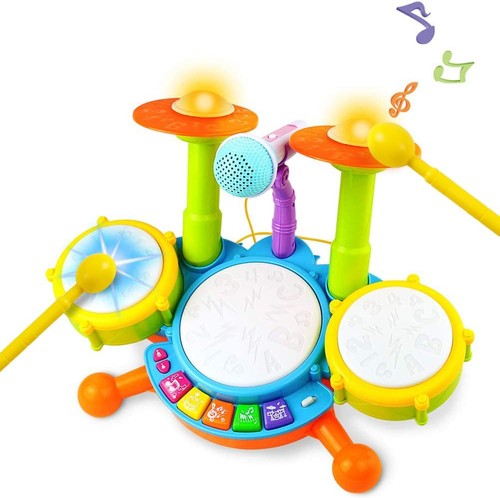 Kids drum kit toy - kids,