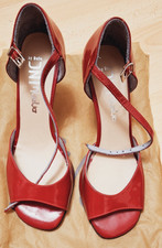 Red Leather Brand Color Tango