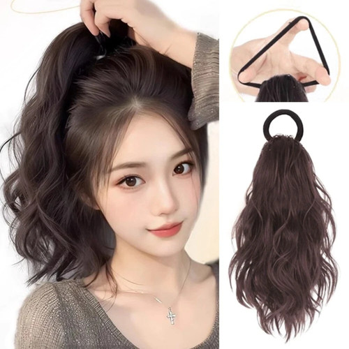 Synthetic ponytails hair - synthetic,