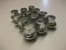 Solid Wheel Nuts x 12 Fit
