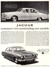 1966 Jaguar 420G Spacious and