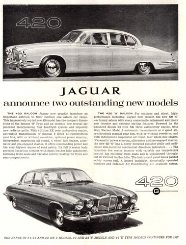 1966 jaguar 420g - 1966, spacious