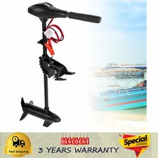 12v 58lbs Electric Trolling Motor Outboard Motor Fishing Boat Engine Short Shaft