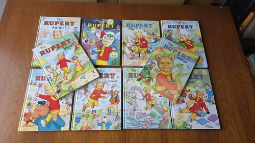 Vintage rupert bear annuals - vintage,