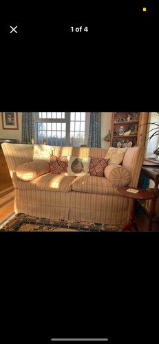 Vintage knoll drop arm sofa - knoll,
