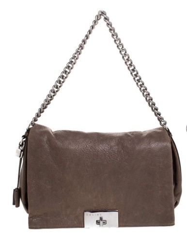 Celine pebble leather - celine, turnlock