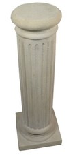 3FT ROMAN COLUMN DISPLAY PLINTH PEDESTAL LAMP/PLANT STAND STONE EFFECT RESIN