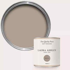 Laura Ashley Matt Emulsion Paint Tester Pot 100ml truffle