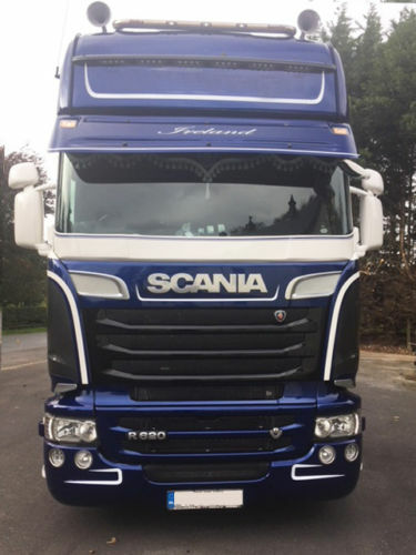 Scania series sunvisor to - series,