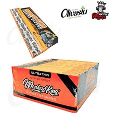 Monkey King Orange King Size Ultra-Thin Coloured Papers Booklets Box