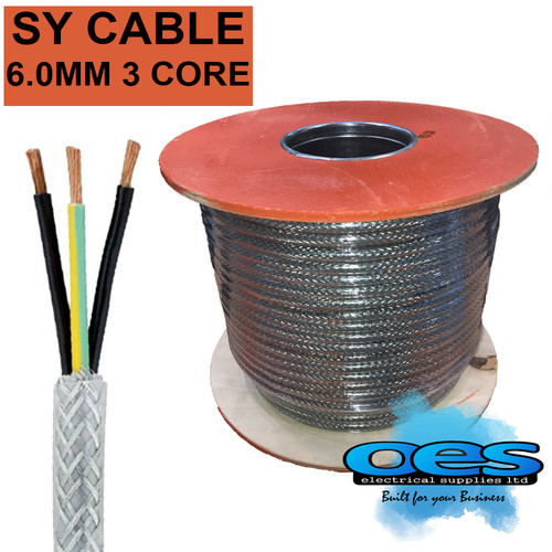 0mm core steel braided - 6.0mm,