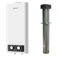 Eluxe ECO 11L LPG Water Heater LoNox and Flue Kit Static Caravan.