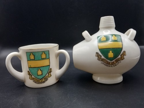 Goss crested china - goss/crested, both