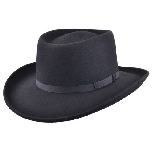 Gambler hat 100 - hat, wool