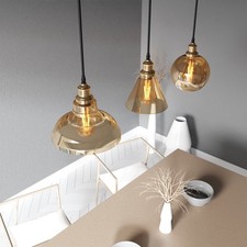 3 Way Hanging Glass Pendant