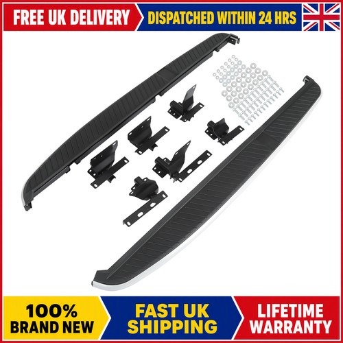 Side steps running boards with - side,