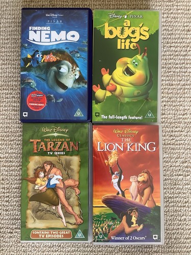 Disney pixar vhs bundle - vhs,