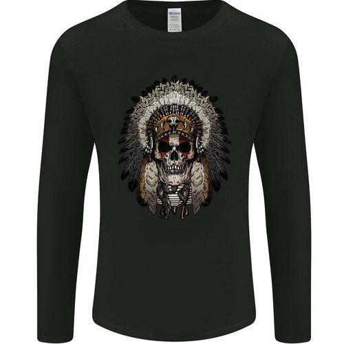 Native american indian - indian, skull