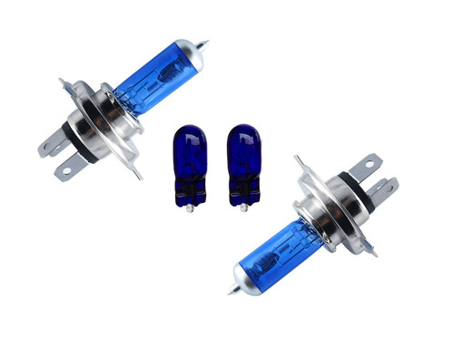 Blue 472 headlight - h4, +