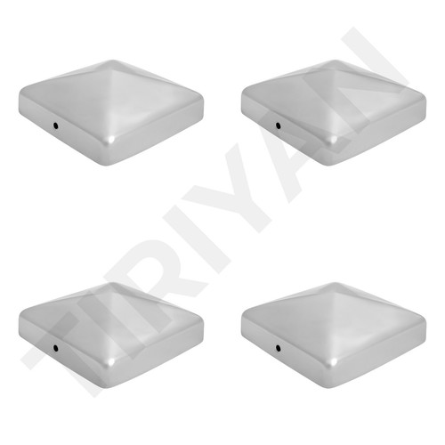 Pyramid square stainless - pyramid, steel
