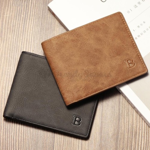 Men brown black leather - brown,