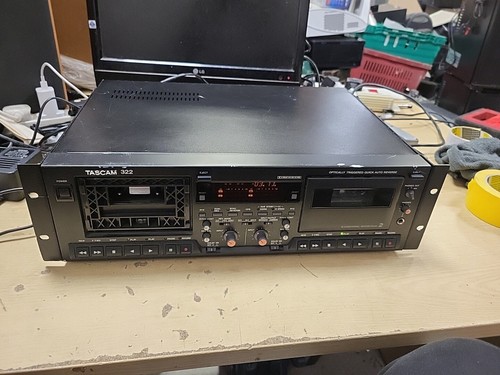Tascam 322 twin cassette - tascam,