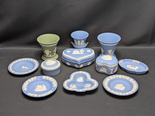 Wedgwood blue and - blue,