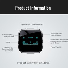 MP3 Player Waterproof Portable