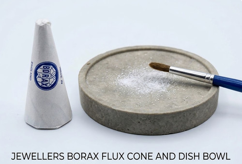 Jewellers borax flux cone and - jewellers,