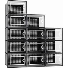 12 x Stackable Foldable Boxes