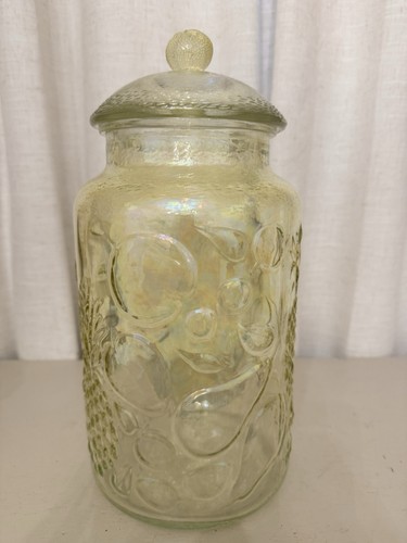 Vtg rumtopf glass - 13”,