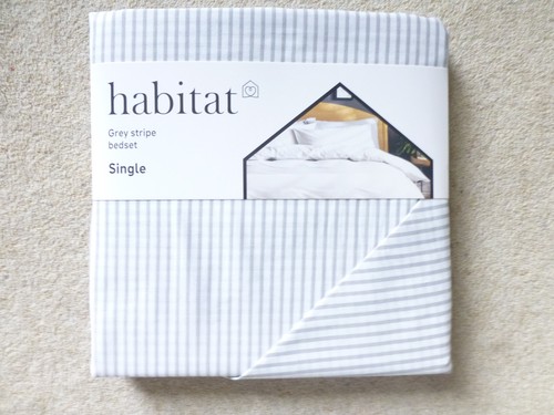Habitat grey white striped - habitat,