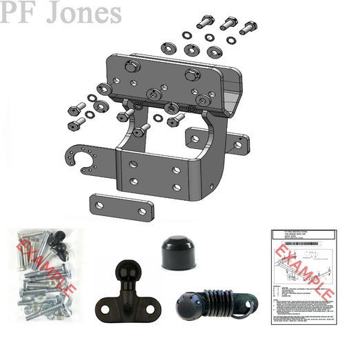 Pct towbar for toyota land - towbar,