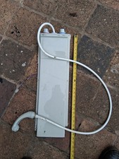 Caravan shower facia with taps