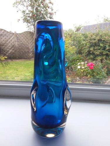 Whitefriars tall knobbly - tall, vase
