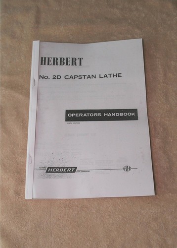 Alfred herbert capstan - 2d,