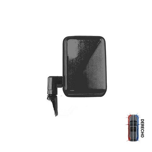 Manual convex wing mirror - convex,