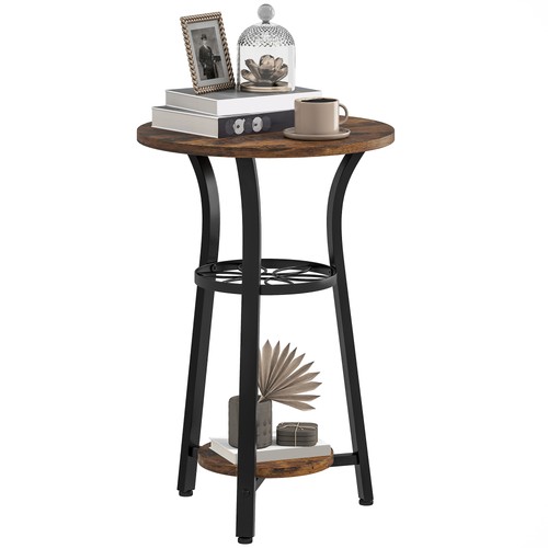 Homcom tier small end table - homcom,
