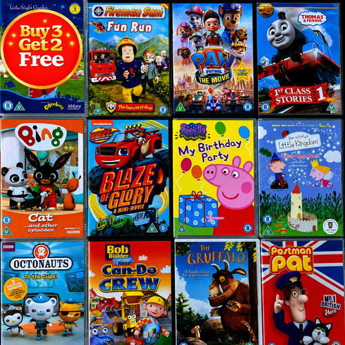 Kids dvd bundle peppa - kids,