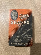 Vintage Oster Shavex Manual