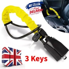 Seat Belt Lock Steering Wheel