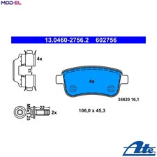 BRAKE PAD SET DISC BRAKE