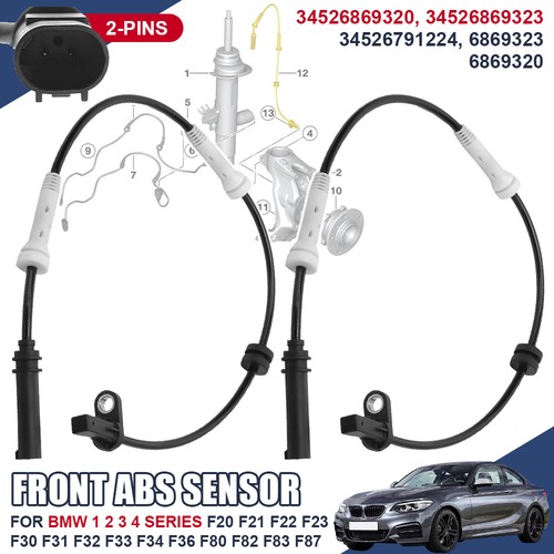 Front abs sensors - front,